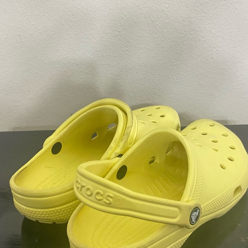 Yellow Crocs